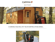 Tablet Screenshot of cardinalmanufacturing.com